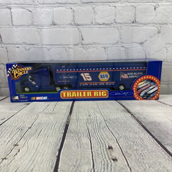Winners Circle Nascar #15 Michael Waltrip Napa Auto Parts Rig‎ & Trailer 1/64... - Picture 1 of 7